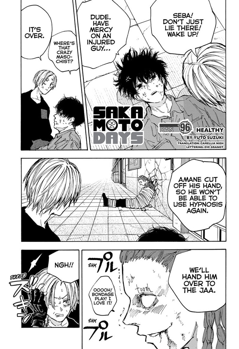 Sakamoto Days Chapter 96